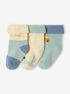 Babymode-3er-Pack Jungen Baby Socken Oeko-Tex