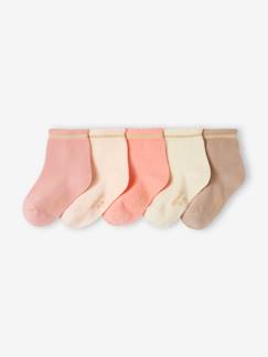 Babymode-Socken & Strumpfhosen-5er-Pack Mädchen Baby Glitzersocken BASICS Oeko-Tex