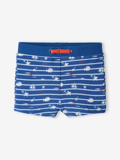 Jungen Baby Badehose Oeko-Tex indigo-blau 1