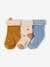 3er-Pack Baby Socken mit Tieren Oeko-Tex - graublau - 1