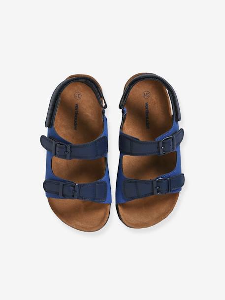 Kinder Sandalen mit verstellbaren Riemen - set blau - 4