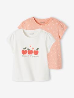 Babymode-Shirts & Rollkragenpullover-2er-Pack Baby T-Shirts BASIC Oeko-Tex