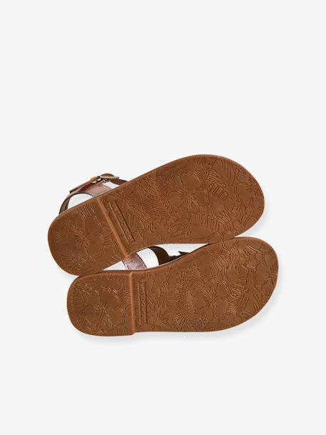 Kinder Klett-Sandalen - gold - 5