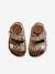 Baby Sandalen mit Klettverschluss beige bedruckt 4