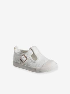 Kinderschuhe-Babyschuhe-Babyschuhe Mädchen-Baby Stoff-Sandalen