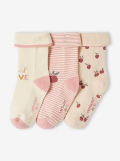 Babymode-3er-Pack Mädchen Baby Socken Oeko-Tex