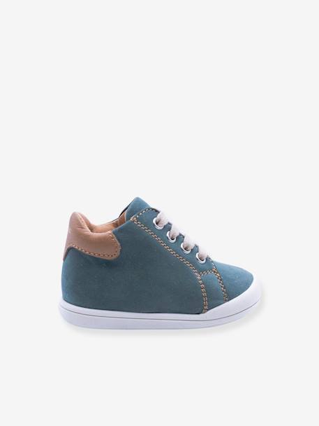 Baby Schnür-Sneakers 4097B084 BABYBOTTE pfauenblau 1