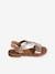 Kinder Klett-Sandalen gold 2