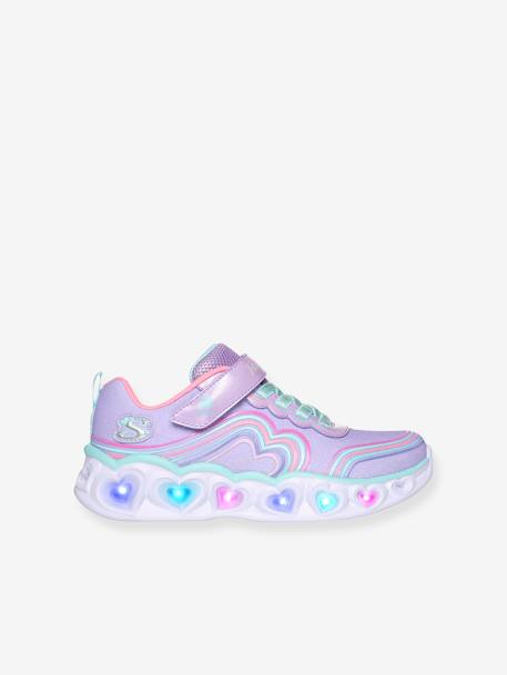 Kinder Leucht-Sneakers Heart Lights Retro Hearts 302689L LVMT SKECHERS - violett - 3