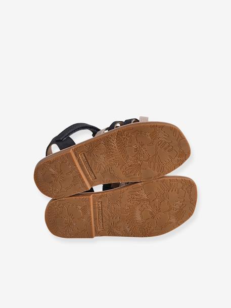 Kinder Klett-Sandalen - nachtblau/bronze - 5