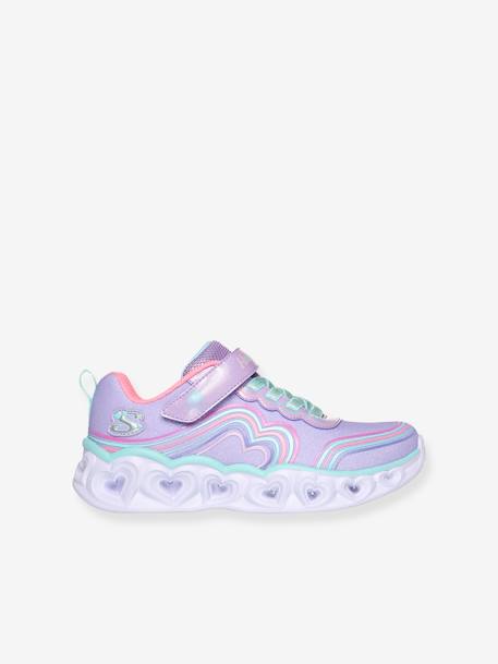 Kinder Leucht-Sneakers Heart Lights Retro Hearts 302689L LVMT SKECHERS - violett - 2