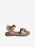 Kinder Sandalen mit Anziehtrick ocker 2