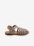 Kinder Sandalen mit Anziehtrick gold 2