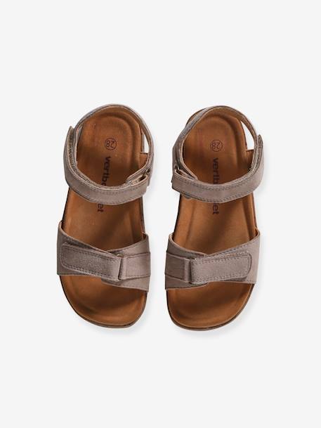 Kinder Klett-Sandalen - marine/karamell+sandfarben - 9