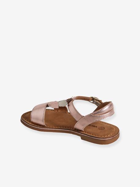 Kinder Klett-Sandalen - gold - 3