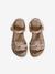 Kinder Sandalen mit Anziehtrick ocker 4