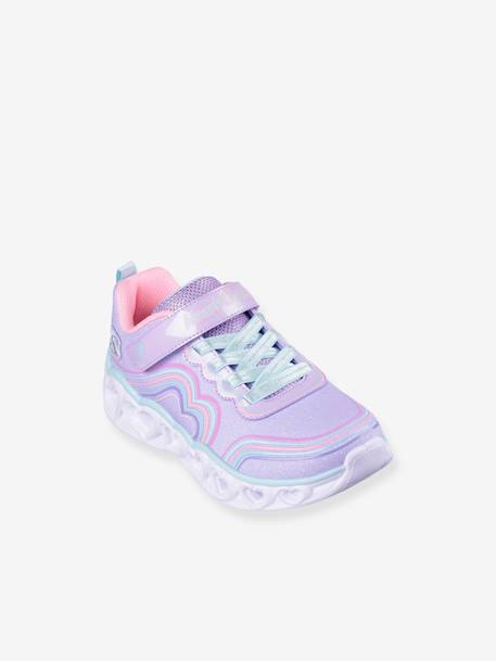 Kinder Leucht-Sneakers Heart Lights Retro Hearts 302689L LVMT SKECHERS - violett - 1