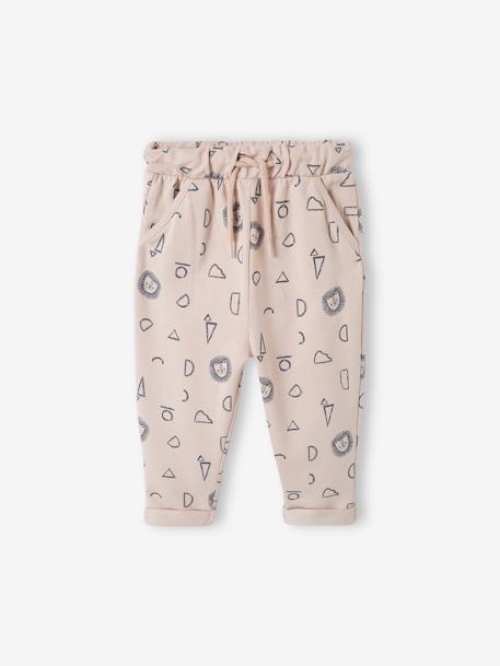 Baby-Set: T-Shirt & Joggpants Oeko-Tex - wollweiß - 5