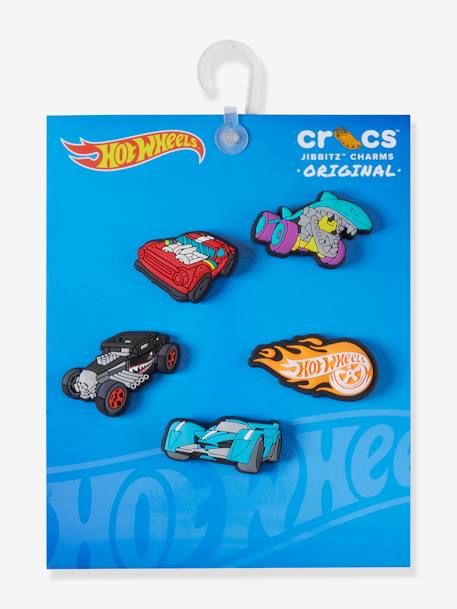 5er-Pack Kinder Schuhanstecker Jibbitz Hot Wheels CROCS - mehrfarbig - 3