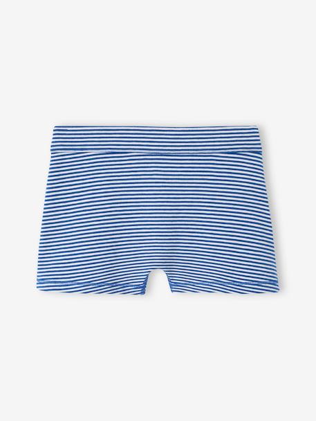 7er-Pack Jungen Boxershorts mit Bio-Baumwolle, Bären - königsblau - 9