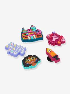 Maedchenkleidung-Accessoires-Sonstige-5er-Pack Kinder Schuhanstecker Jibbitz Encanto CROCS