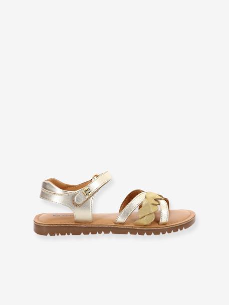 Kinder Sandalen Betty 694799-30-15 KICKERS gold 2