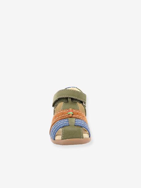 Baby Lauflern-Sandalen BIGBAZAR 785420-10-203 KICKERS khaki 5