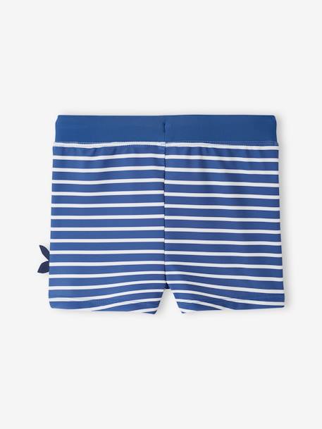 Jungen Badehose Oeko-Tex - blau gestreift - 3