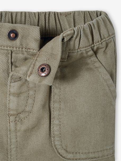 Baby Shorts mit Dehnbund - khaki - 3