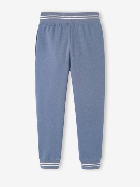 Jungen Joggpants Oeko-Tex graublau+marine+moosgrün 2