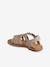 Kinder Riemchen-Sandalen mit Anziehtrick gold 3