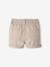 Jungen Baby Shorts mit Dehnbund Oeko-Tex - beige+camelfarben+graugrün - 2