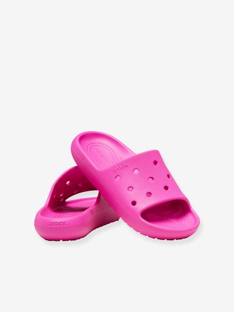 Kinder Pantoletten 209422 Classic Slide CROCS - rosa+schwarz - 2