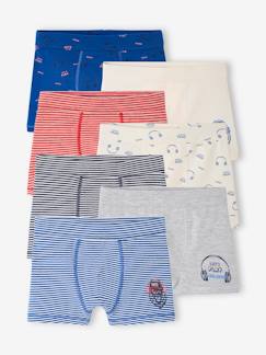 Jungenkleidung-Unterwäsche & Socken-Unterhosen & Boxershorts-7er-Pack Jungen Boxershorts mit Bio-Baumwolle, Bären