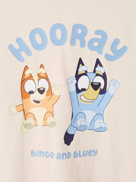 Kinder T-Shirt Der Welpe Bluey wollweiß 3