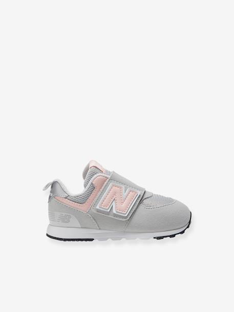 Baby Klett-Sneakers NW574PK NEW BALANCE - mausgrau - 3