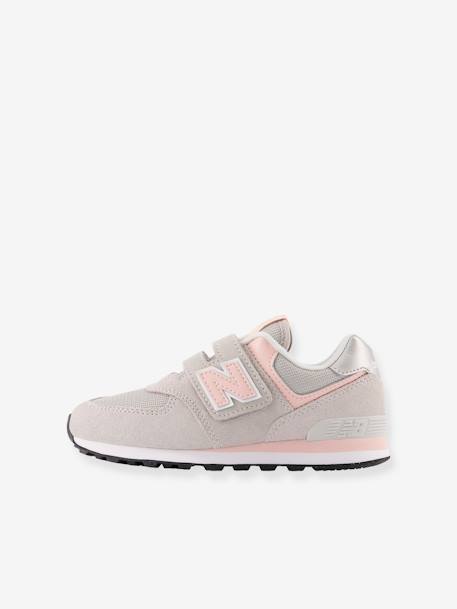 Kinder Klett-Sneakers PV574EVK NEW BALANCE mausgrau 3