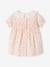 Gesmoktes Baby Kleid mit besticktem Kragen - hellrosa - 2