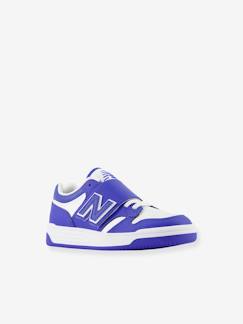 Kinderschuhe-Mädchenschuhe-Kinder Klett-Sneakers mit Schnürung PHB480WH NEW BALANCE