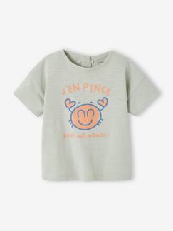 Babymode-Shirts & Rollkragenpullover-Bio-Kollektion: Baby T-Shirt mit Meeres-Motiven