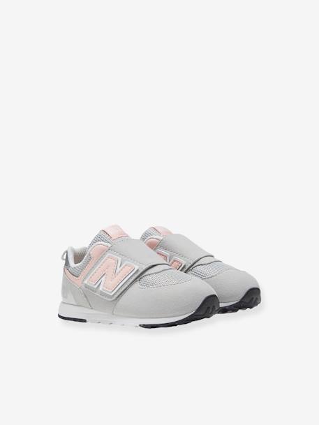 Baby Klett-Sneakers NW574PK NEW BALANCE - mausgrau - 1