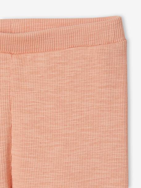 Baby Leggings BASIC Oeko-Tex beige meliert+grün+rosa+rosenholz 10