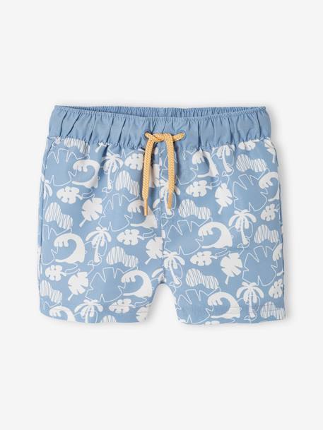 Jungen Baby Badehose Oeko-Tex - graublau - 1