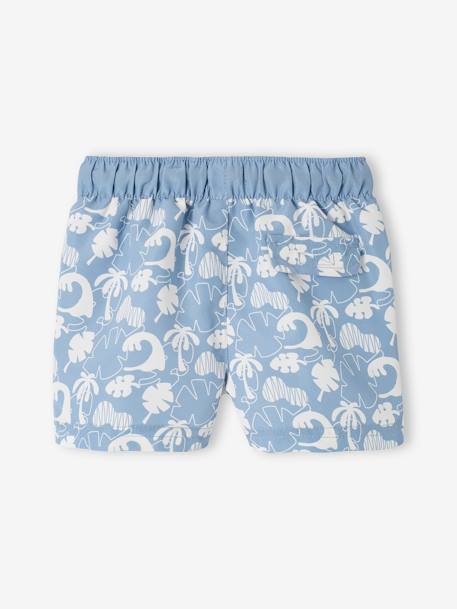 Jungen Baby Badehose Oeko-Tex - graublau - 2