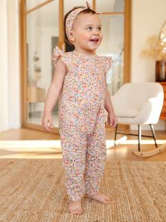 Babymode-Baby-Sets-Mädchen Baby-Set: Overall & Haarband