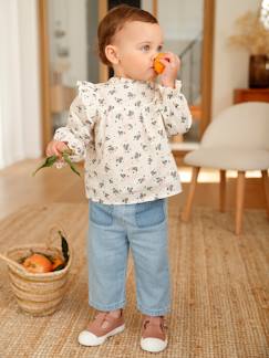 -Baby Bluse mit Volants