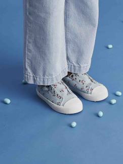 Mädchen Stoff-Sneakers mit Gummizug -  - [numero-image]