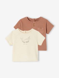 2er-Pack Baby T-Shirts mit Bio-Baumwolle  [numero-image]