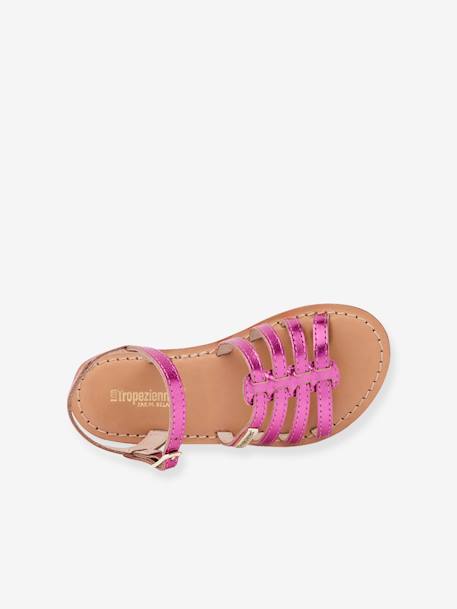 Kinder Sandalen Berlioz LES TROPEZIENNES PAR M. BELARBI beige golden+fuchsia 6