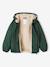 Jungen Anorak mit Teddyfleece-Futter khaki+marine 4